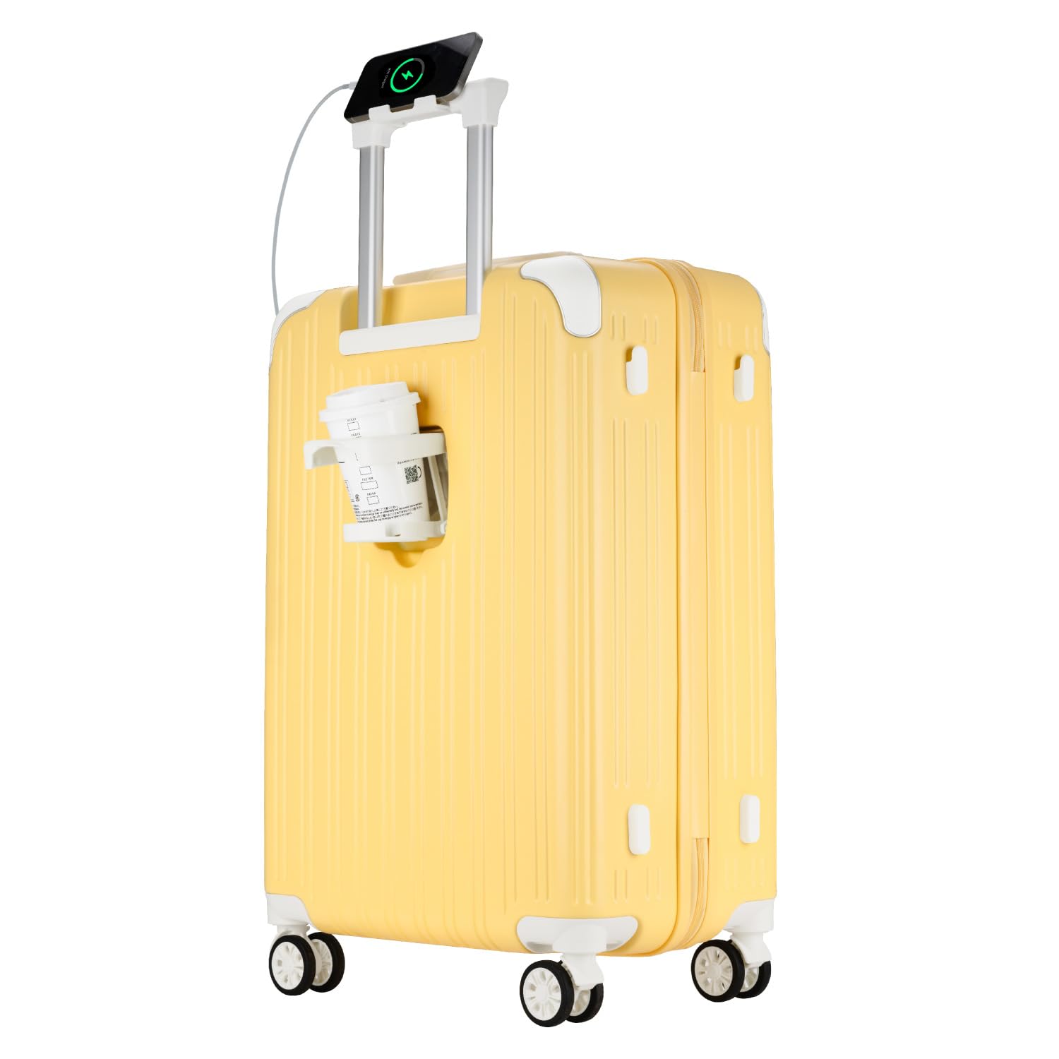 新品】イチョウイエロー スーツケース M m*m様 hide キャリーケース